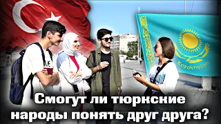 Смогут ли тюркские народы понять друг друга? | Казахский и Турецкий | каштанов реакция