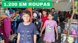 JAIR PAI DE 3 | COMPRAS DE ROUPAS NA LOJA