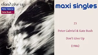 Maxi Singles: 23 - Peter Gabriel & Kate Bush - Don't Give Up