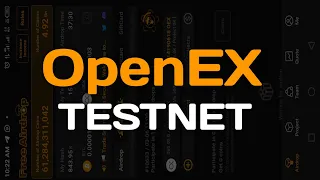 OpenEX Testnet Tutorial -- OpenEX Airdrop -- Core Ecosystem Airdrop