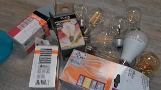 💡 Comparing modern LED bulbs to old incandescent ones (feat. Osram, V-TAC and Flair)