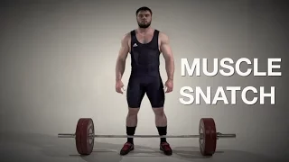 Muscle SNATCH / weightlifting