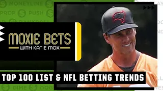 NFL Top 100 Players List reaction & popular NFL betting trends - Ride, Pass or Fade? | Moxie Bets