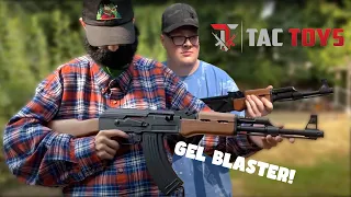 TacToys AK47 REVIEW - MANLY TV (Gel Blaster)