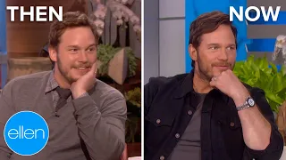 Then and Now: Chris Pratt's First and Last Appearances on 'The Ellen Show'