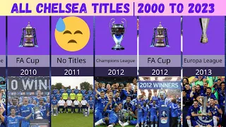 All Chelsea titles every year in 21 century | 2000 to 2023