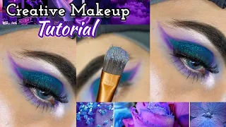 Beautiful creative eye makeup tutorial