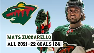 Mats Zuccarello (#36) All 24 Goals of the 2021-22 NHL Season