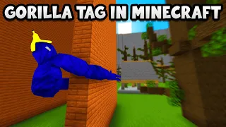 Gorilla Tag in Minecraft with WORKING MECHANICS
