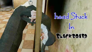 Evil Nun's Head Stuck In Blackboard 😂😂