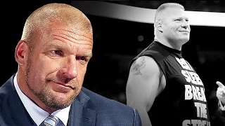 Triple H discusses the return of Brock Lesnar