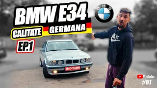 BMW E34 520i - O Masina de COLECTIE | 4K | #BROCODING