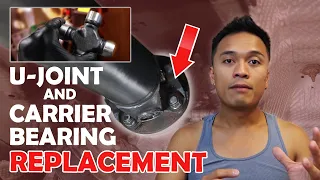 U-Joint and Carrier Bearing Replacement (Tacoma DIY / How To)