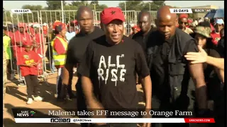 Elections 2024 | Malema on a charm offensive to woo Orange Farm electorate