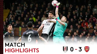 Fulham 0-3 Arsenal | Premier League Highlights | Fulham Fall To Arsenal In London Derby