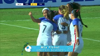 Concacaf Womens Under-17 Championship 2018: Haiti vs United States Highlight