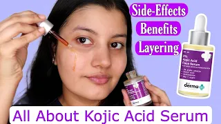 KOJIC ACID - Benefits, Side-Effects, How To Layer, What Not To Mix