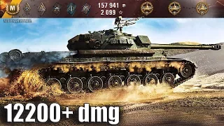 ИМБА ДАМАЖИТ ЗА ВСЮ КОМАНДУ 12200+ dmg 🌟🌟🌟 World of Tanks лучший бой на тт WZ-111 model 5A