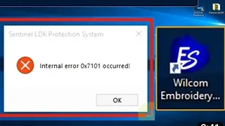 Solved! Wilcom E4.2 Sentinel LDK internal error problem fixed.. Wilcom error solved
