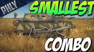 SMALLEST TANK COMBO (War Thunder Tanks Gameplay)