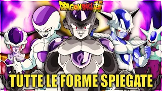 tutte le FORME di FREEZER (e della sua razza) SPIEGATE in Dragon Ball Super ita