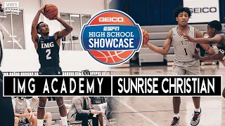 IMG Academy (FL) vs Sunrise Christian (KS) - The St James NIBC - ESPN Broadcast Highlights