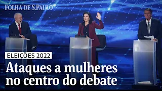 Veja principais trechos sobre mulheres no primeiro debate presidencial | ELEIÇÕES 2022