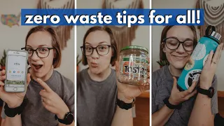 ZERO WASTE TIPS FOR BEGINNERS (or everyone!) + zero waste habits and swaps