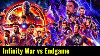 Avengers Infinity War vs Avengers Endgame Explained In HINDI | Infinity & Endgame Comparison HINDI