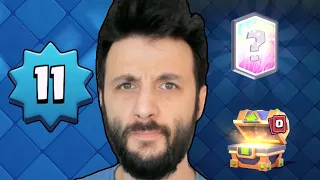 11 LEVEL ve SEVİYE SANDIĞI AÇTIM Clash Royal 40