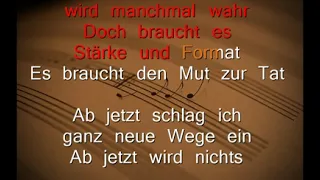 Mut zur Tat : Musical Rudolf ( Karaoke )