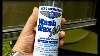 Waterless WASH WAX ALL for RV Washing and Waxing - How to Use and Review