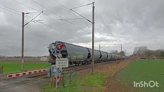 Quelques trains de fret autour de Somain