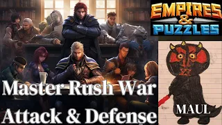 Mastering Rush War - 101 (tutorial on Defense and Attacking)