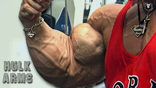 HULK ARMS ️‍- MAKE BICEPS AND TRICEPS BIGGER - EXTREME ️ARM DAY MOTIVATION