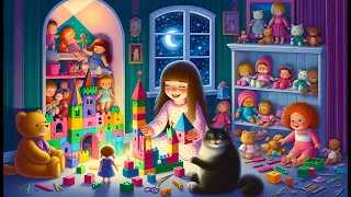 Sally's Dollhouse Nights | Bedtime stories | Audio book | Kids