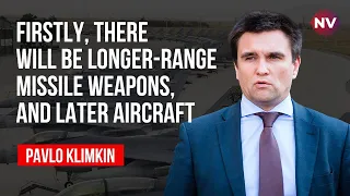 Спочатку буде ракетне озброєння більшої дальності, а потім літаки - Клімкін
