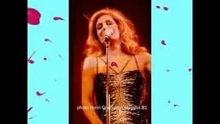 DALIDA  OLYMPIA 81  sur la chanson "et la vie continuera"