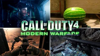 All Epic & Memorable Scenes in Call of Duty 4: Modern Warfare