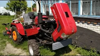 Шифенг СФ-240, первое ТО по замене масла в моторе и коробке, что куда сколько через какое время лить