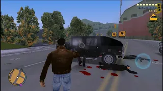 GTA 3||Matando Los Policias Con 7 Estrellas||Gameplay#134