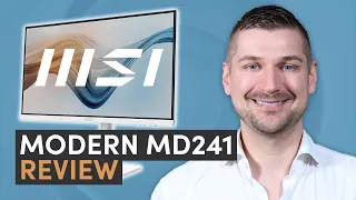 💻 MSI Modern MD241 Monitor - Review, Unboxing & Setup