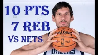 Boban Marjanovic 10 Pts 7 Reb Brooklyn Nets vs Dallas Mavericks HIGHLIGHTS