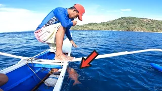 Si idol Jerick lang pala Ang makakahuli sa malahalimaw na isdang ito | Bryan Fishing Tv