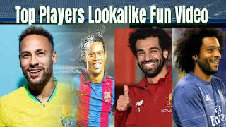 Top 4 Players Lookalikes Making Fun Video #football #neymar #ronaldinho ##marcelo