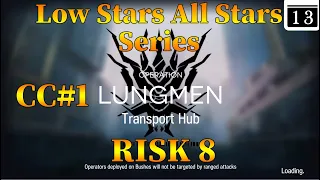Arknights CC#1 Transport Hub Day 13 Risk 8 Guide Low Stars All Stars
