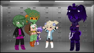 FANDOM SINGING BATTLE!!!! *[Michelangelo, beast boy, Parker (tattletale), Shadow Freddy (C.C.).]*