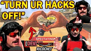 DrDisrespect Spectates & Confronts HACKER Disguised as a Developer in Warzone!