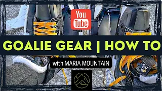 HOW To Put On Hockey Goalie Gear From Start To Finish 🏁