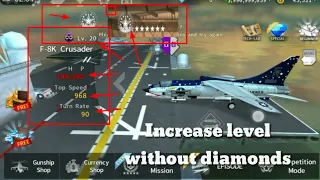 How To H.a.c,k Aircraft Level And Stars Without Diamonds Easily In Gunship Battle | Pro Gaming Tips